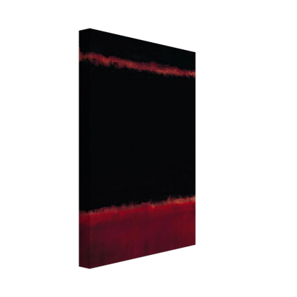 Black in Deep Red - 1957 Canvas | Mark Rothko Canvas | Rothko Prints
