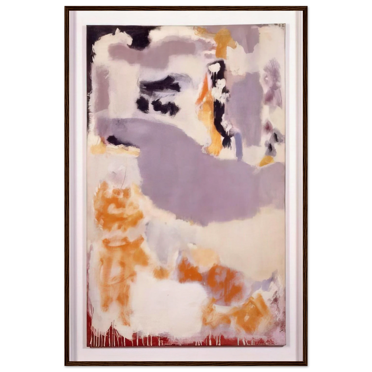 Untitled 14B - 1947 Framed Poster | Mark Rothko Framed Prints Wall Art | Rothko Prints