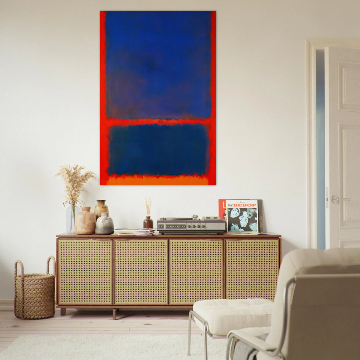 Blue, Orange, Red - 1961 Poster | Mark Rothko Poster | Rothko Prints
