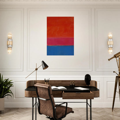 No. 1 Royal Red and Blue - 1954 Canvas | Mark Rothko Canvas | Rothko Prints