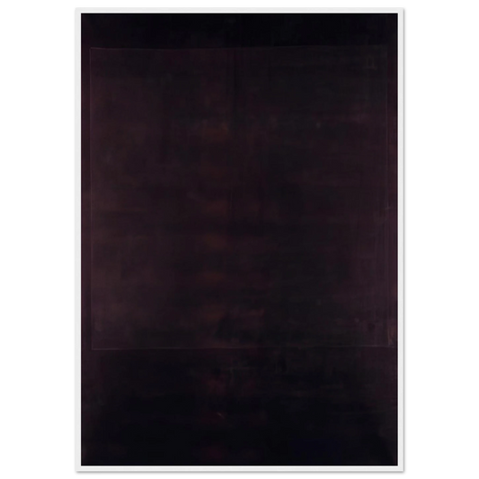No. 4 - 1964 Framed Poster | Mark Rothko Framed Prints Wall Art | Rothko Prints