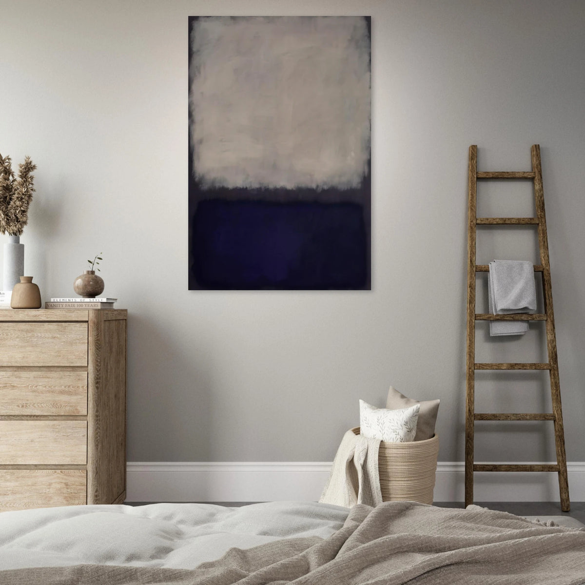 Blue and gray - 1962 Poster | Mark Rothko Poster | Rothko Prints