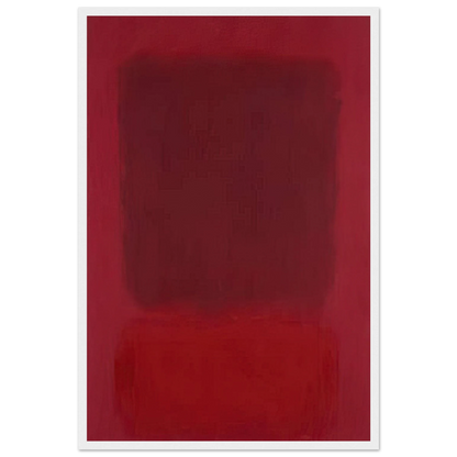 Red and Brown - 1957 Framed Poster | Mark Rothko Framed Prints Wall Art | Rothko Prints