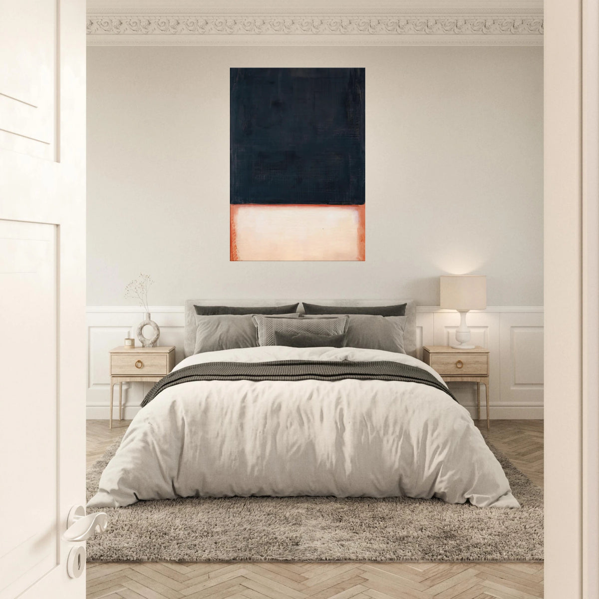 No. 7 Dark Over Light - 1954 Canvas | Mark Rothko Canvas | Rothko Prints