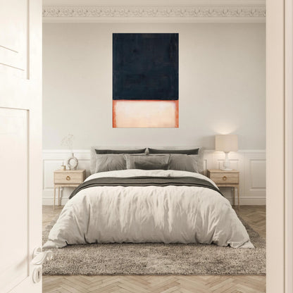 No. 7 Dark Over Light - 1954 Canvas | Mark Rothko Canvas | Rothko Prints
