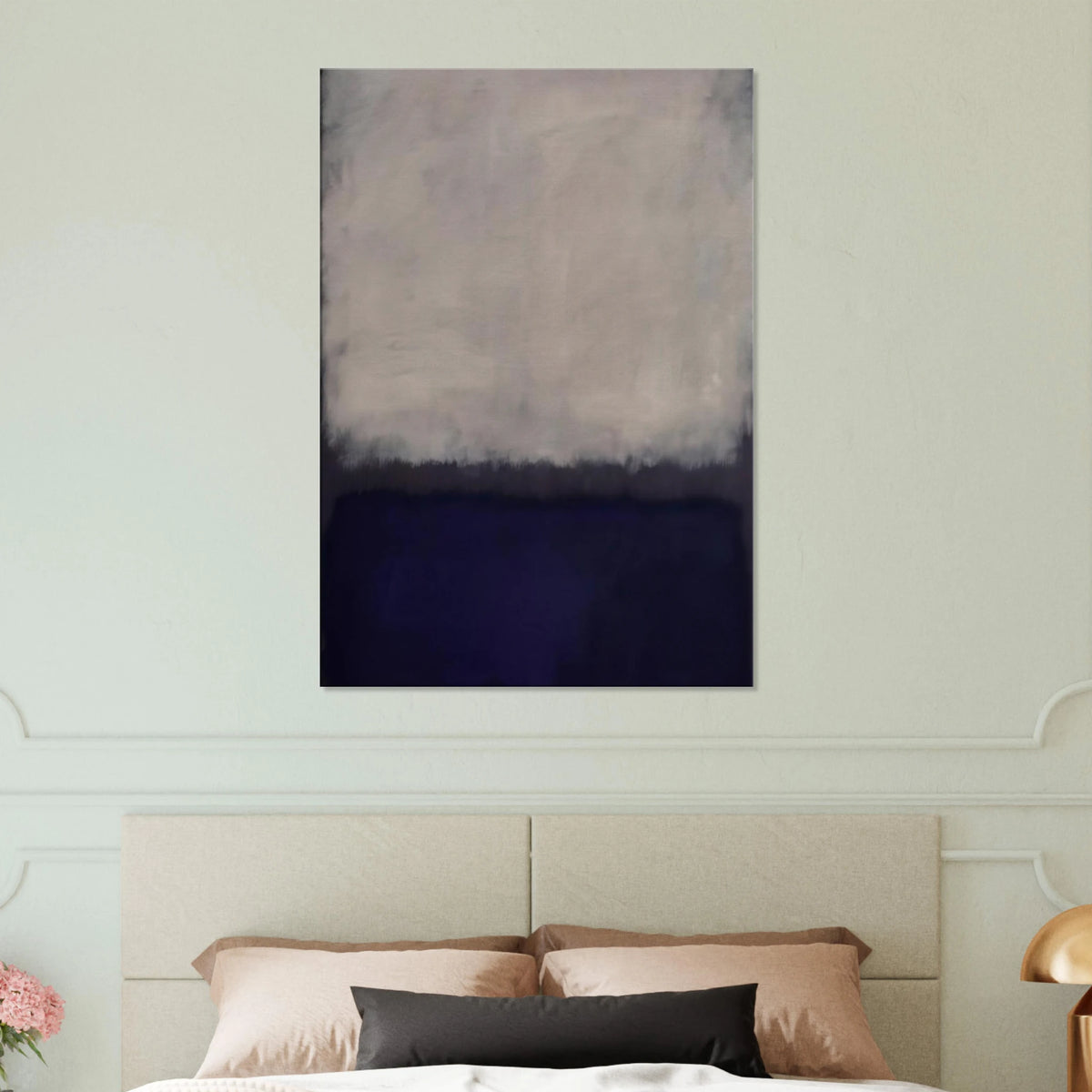 Blue and gray - 1962 Canvas | Mark Rothko Canvas | Rothko Prints