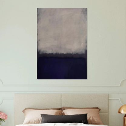 Blue and gray - 1962 Canvas | Mark Rothko Canvas | Rothko Prints