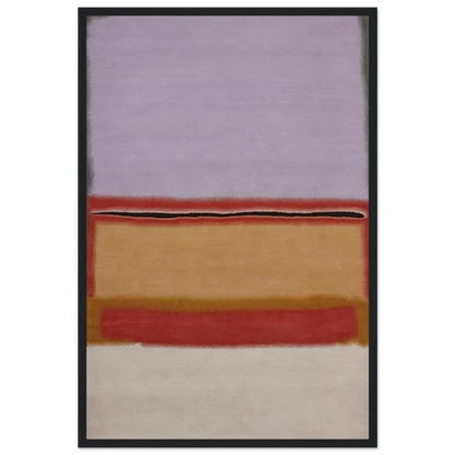 Orange over Violet - 1968 Framed Poster | Mark Rothko Framed Prints Wall Art | Rothko Prints