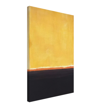 Yellow, Charcoal, Brown - 1953 Canvas | Mark Rothko Canvas | Rothko Prints