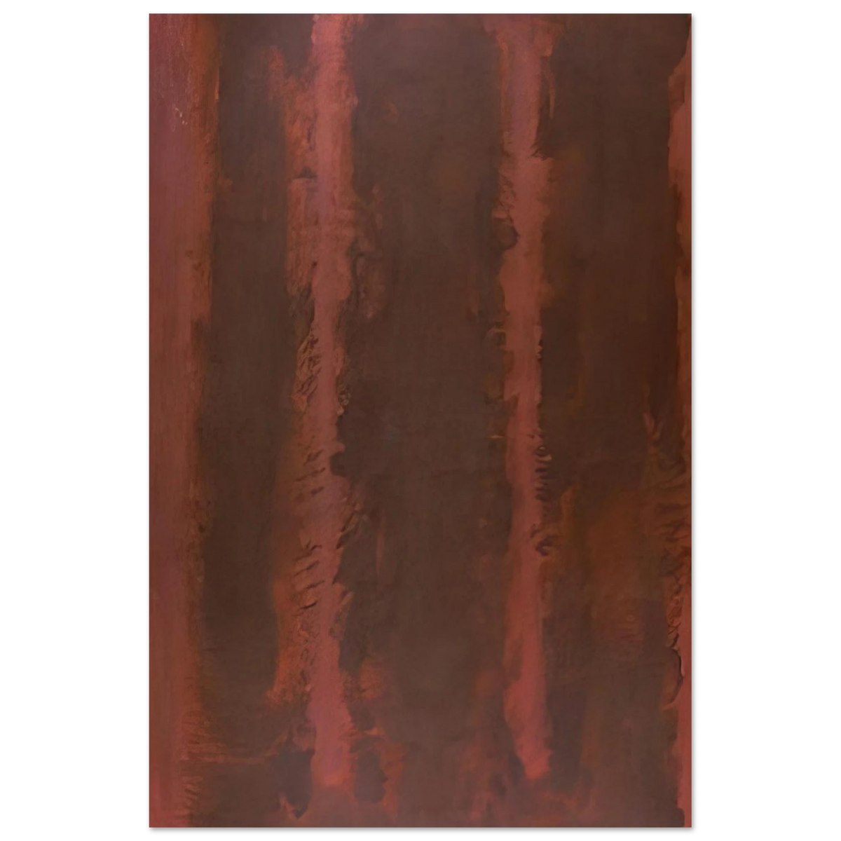 Black on Maroon - 1958 Poster | Mark Rothko Poster | Rothko Prints
