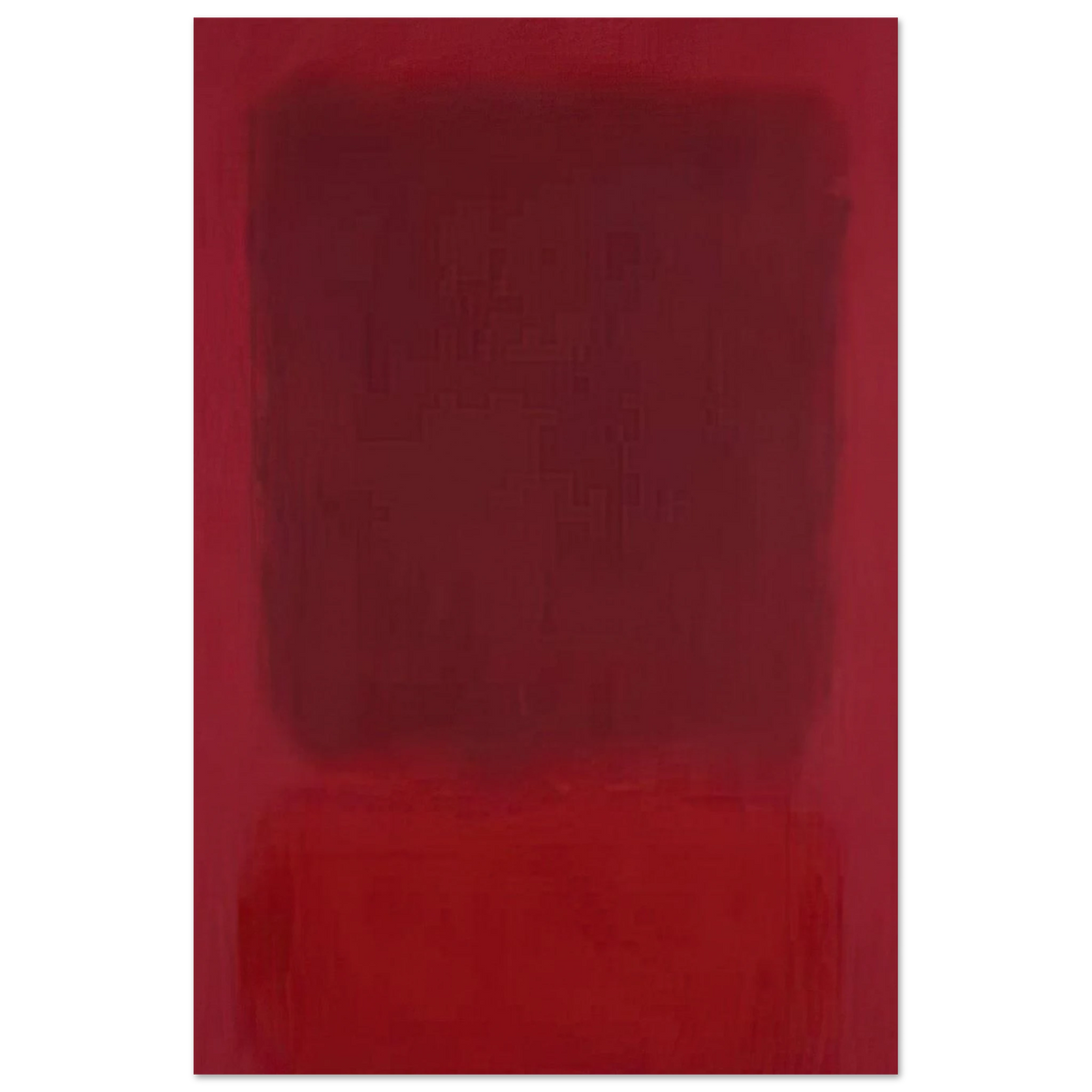 Red and Brown - 1957 Poster | Mark Rothko Poster | Rothko Prints