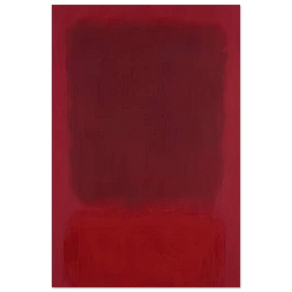 Red and Brown - 1957 Poster | Mark Rothko Poster | Rothko Prints