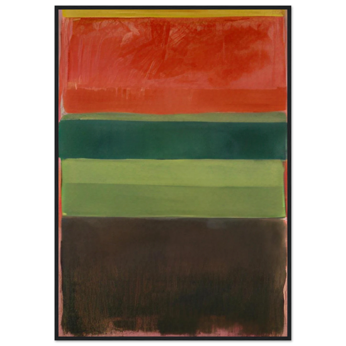 Untitled - 1949 Framed Poster | Mark Rothko Framed Prints Wall Art | Rothko Prints