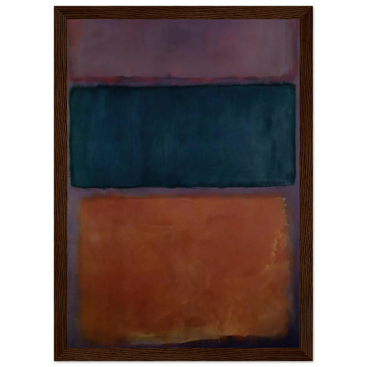 Untitled - 1963 Framed Poster | Mark Rothko Framed Prints Wall Art | Rothko Prints
