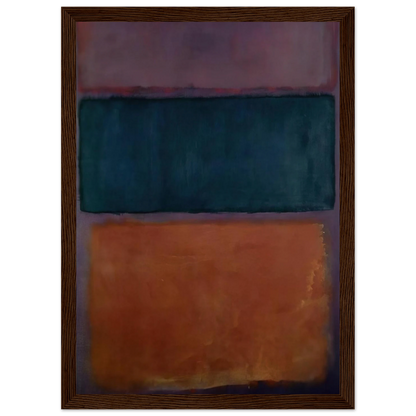 Untitled - 1963 Framed Poster | Mark Rothko Framed Prints Wall Art | Rothko Prints