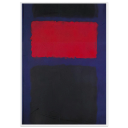 Cubierta - 1960 Framed Poster | Mark Rothko Framed Prints Wall Art | Rothko Prints