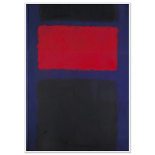 Cubierta - 1960 Framed Poster | Mark Rothko Framed Prints Wall Art | Rothko Prints