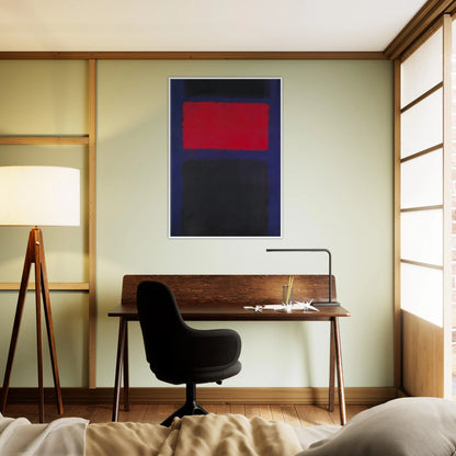 Cubierta - 1960 Framed Poster | Mark Rothko Framed Prints Wall Art | Rothko Prints
