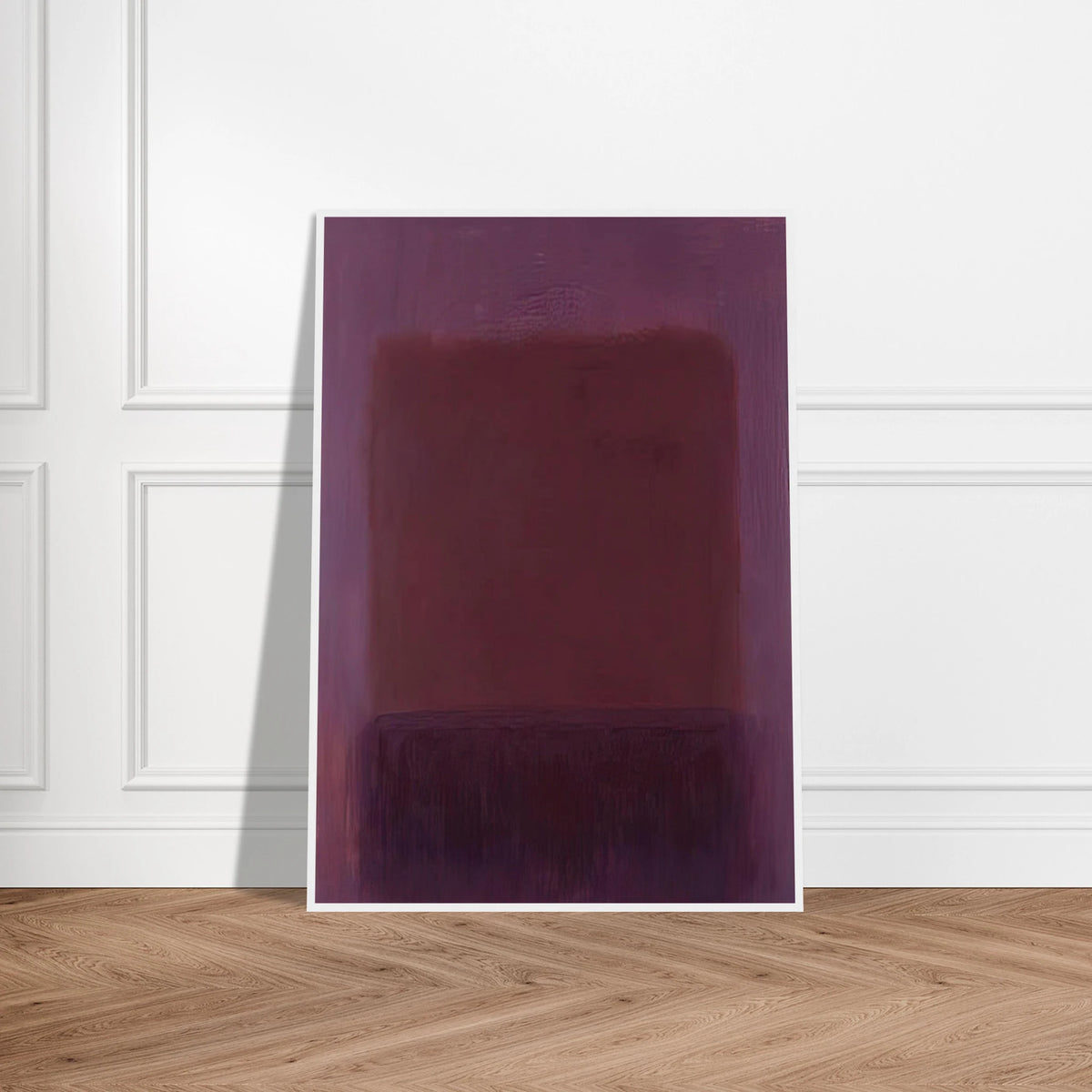 Purple Brown - 1957 Framed Poster | Mark Rothko Framed Prints Wall Art | Rothko Prints