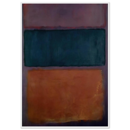 Untitled - 1963 Framed Poster | Mark Rothko Framed Prints Wall Art | Rothko Prints