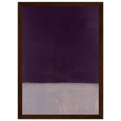 Untitled Black and Gray - 1970 Framed Poster | Mark Rothko Framed Prints Wall Art | Rothko Prints