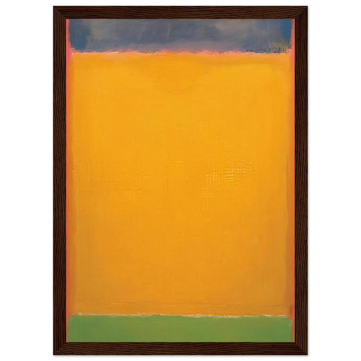 United Blue, Yellow, Green on Red - 1954 Framed Poster | Mark Rothko Framed Prints Wall Art | Rothko Prints