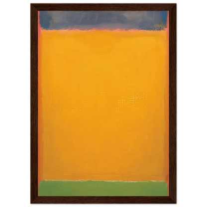 United Blue, Yellow, Green on Red - 1954 Framed Poster | Mark Rothko Framed Prints Wall Art | Rothko Prints