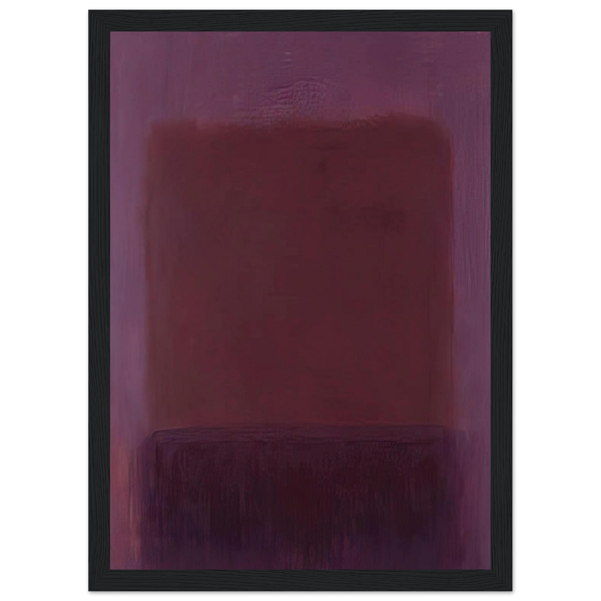 Purple Brown - 1957 Framed Poster | Mark Rothko Framed Prints Wall Art | Rothko Prints