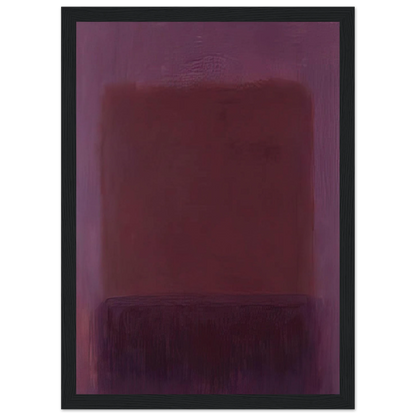Purple Brown - 1957 Framed Poster | Mark Rothko Framed Prints Wall Art | Rothko Prints