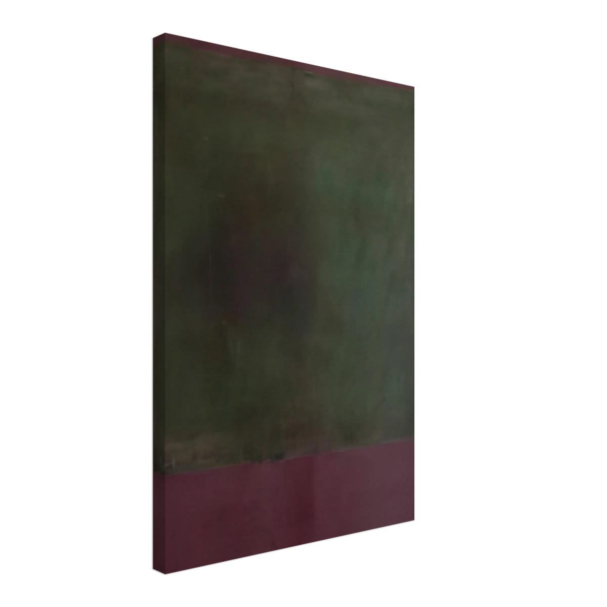 Untitled Green on Maroon - 1961 Canvas | Mark Rothko Canvas | Rothko Prints