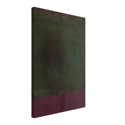 Untitled Green on Maroon - 1961 Canvas | Mark Rothko Canvas | Rothko Prints