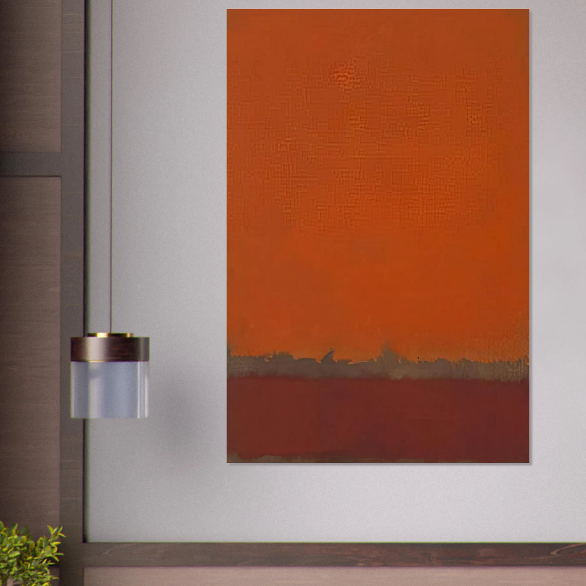 Ochre and Red on Red - 1962 Poster | Mark Rothko Poster | Rothko Prints