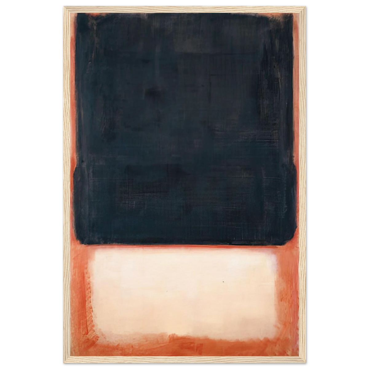 No. 7 Dark Over Light - 1954 Framed Poster | Mark Rothko Framed Prints Wall Art | Rothko Prints