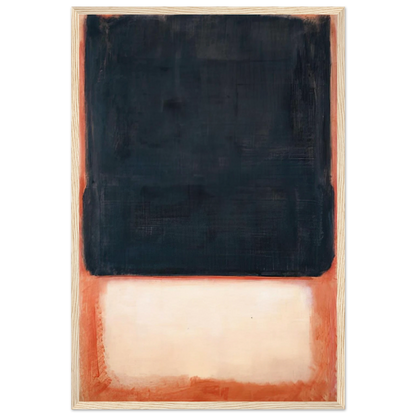 No. 7 Dark Over Light - 1954 Framed Poster | Mark Rothko Framed Prints Wall Art | Rothko Prints