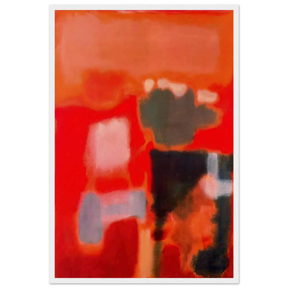 No.1 - 1949 Framed Poster | Mark Rothko Framed Prints Wall Art | Rothko Prints