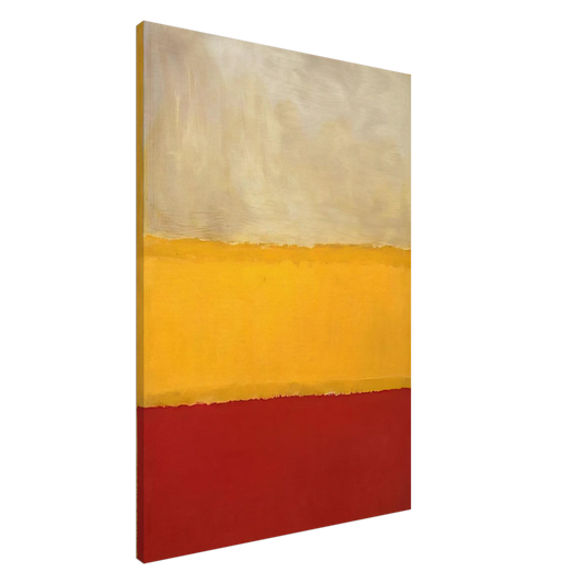 No. 13 White, Red on Yellow Canvas | Mark Rothko Canvas | Rothko Prints