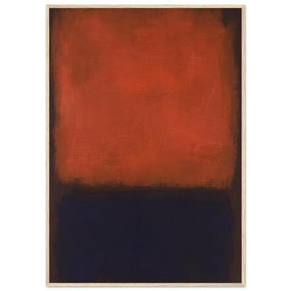 No. 14 - 1960 Framed Poster | Mark Rothko Framed Prints Wall Art | Rothko Prints