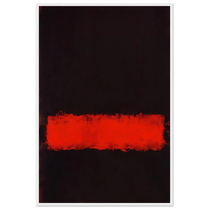 Black, Red and Black - 1968 Framed Poster | Mark Rothko Framed Prints Wall Art | Rothko Prints