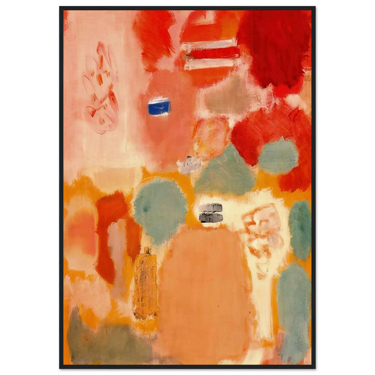 No. 21 - 1949 Framed Poster | Mark Rothko Framed Prints Wall Art | Rothko Prints