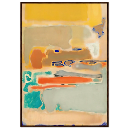 Multiform - 1948 Framed Poster | Mark Rothko Framed Prints Wall Art | Rothko Prints
