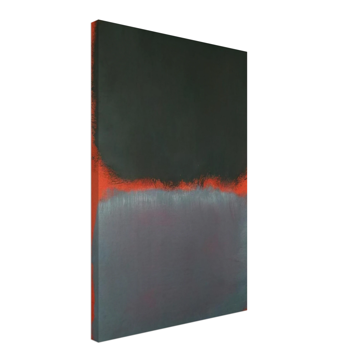 Untitled Gray, Gray on Red - 1968 Canvas | Mark Rothko Canvas | Rothko Prints
