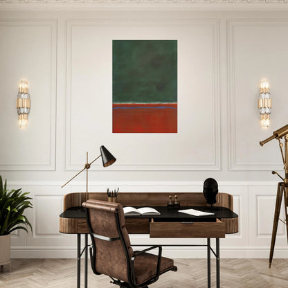 Green and Maroon - 1953 Canvas | Mark Rothko Canvas | Rothko Prints