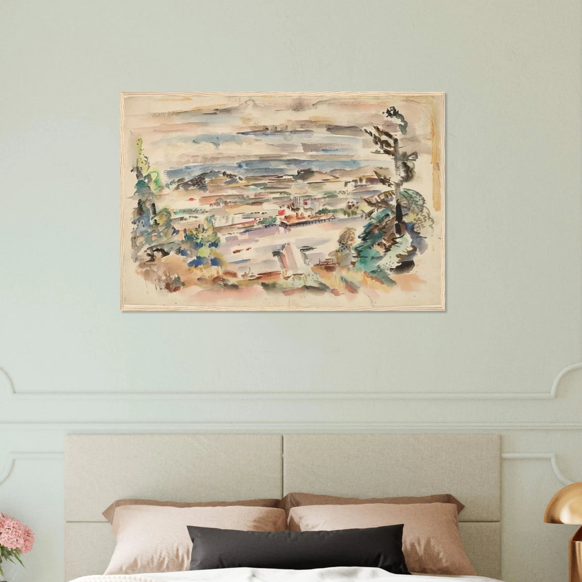Untitled - 1929 Framed Poster | Mark Rothko Framed Prints Wall Art | Rothko Prints