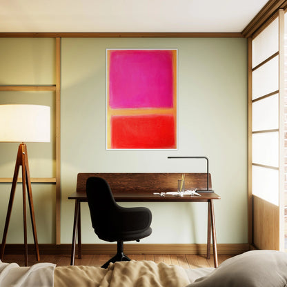 Untitled - Color Field Painting Framed Poster | Mark Rothko Framed Prints Wall Art | Rothko Prints