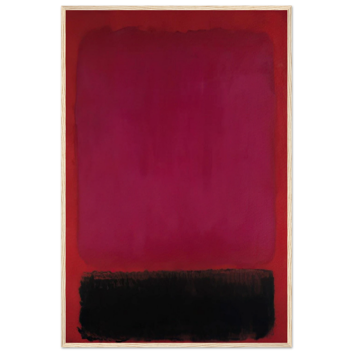 Untitled - 1967 Framed Poster | Mark Rothko Framed Prints Wall Art | Rothko Prints