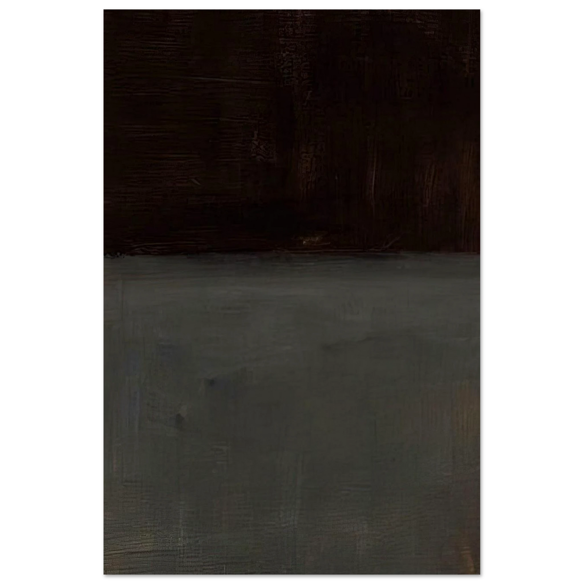 Untitled brown and gray - 1969 Poster | Mark Rothko Poster | Rothko Prints