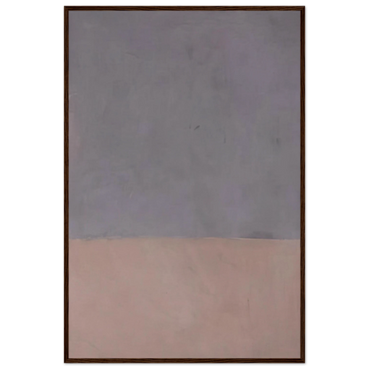 Untitled Gray and Mauve - 1969 Framed Poster | Mark Rothko Framed Prints Wall Art | Rothko Prints