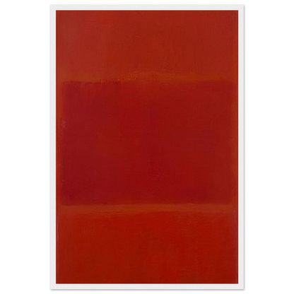 Red and Orange - 1955 Framed Poster | Mark Rothko Framed Prints Wall Art | Rothko Prints