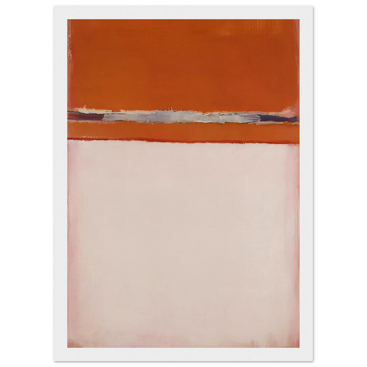 No.18 - 1951 Framed Poster | Mark Rothko Framed Prints Wall Art | Rothko Prints