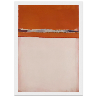 No.18 - 1951 Framed Poster | Mark Rothko Framed Prints Wall Art | Rothko Prints